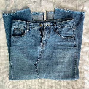 Handmade Denim Skirt